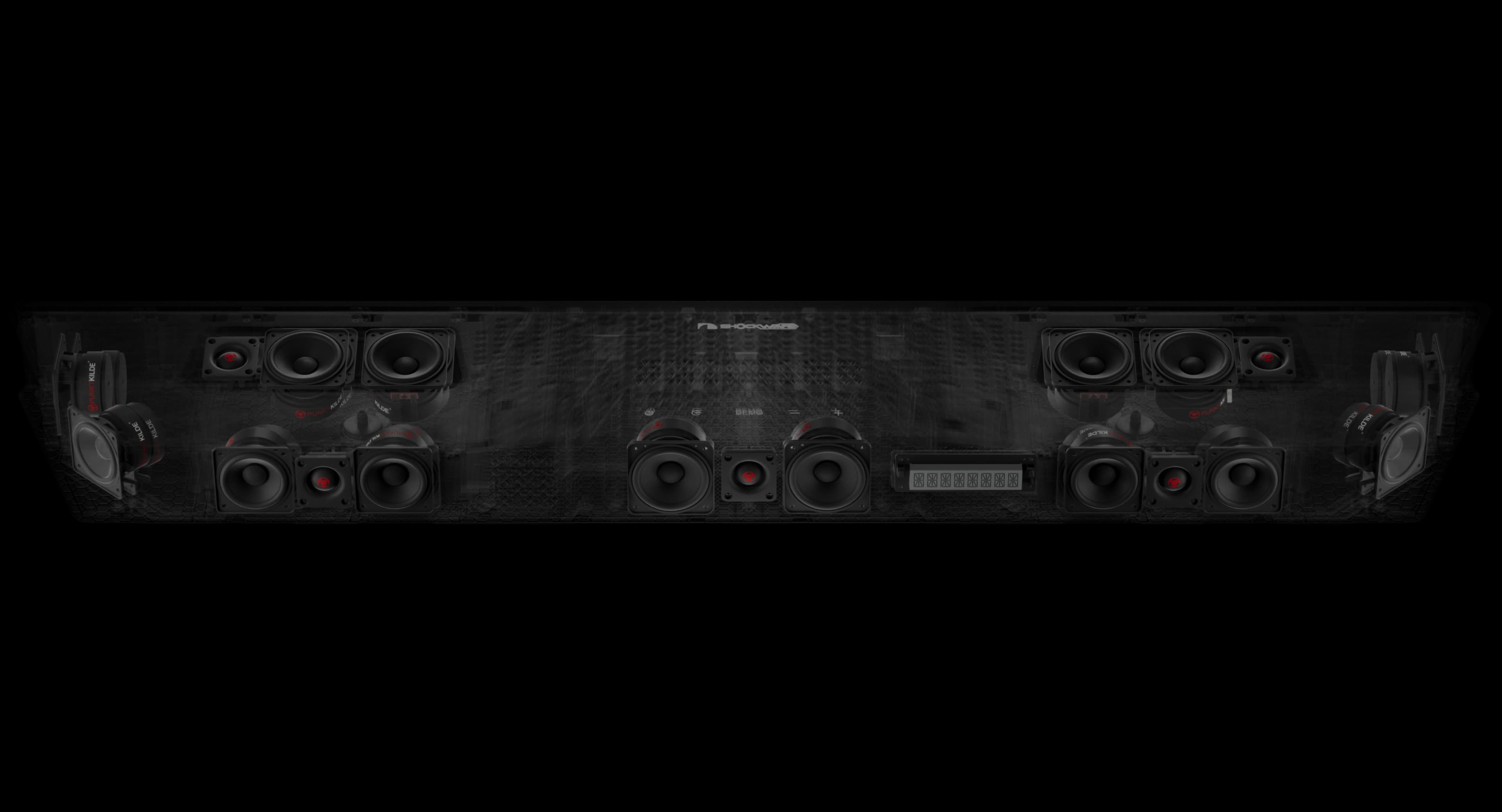 Shockwafe Wireless Soundbar Image